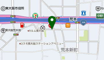 タイムズ荒本駅前第2の地図画像