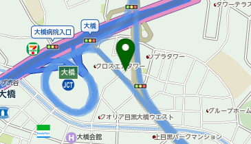 タイムズ目黒大橋1丁目の地図画像
