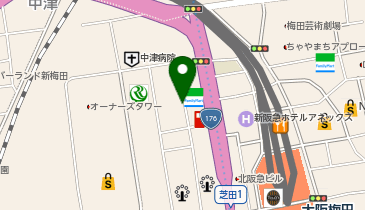 タイムズグランフロント大阪東第3の地図画像