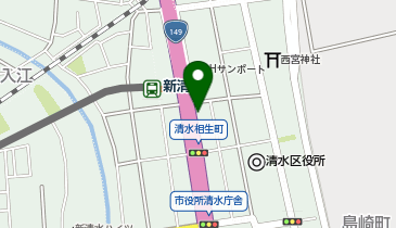 タイムズスルガ銀行清水支店の地図画像