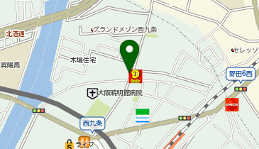 タイムズ西九条5丁目第2の地図画像