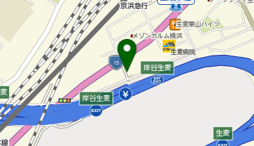 タイムズ生麦第10の地図画像