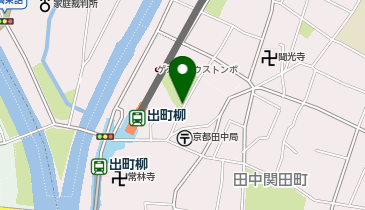 タイムズ京阪出町柳駅前の地図画像