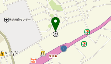 タイムズかながわ信用金庫原宿支店の地図画像