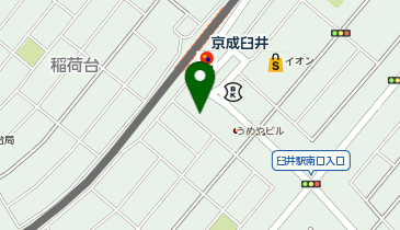 タイムズ臼井駅前第2の地図画像