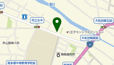 タイムズ八王子健康管理センターの地図画像