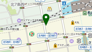 タイムズジェイ・アール55パーキングの地図画像