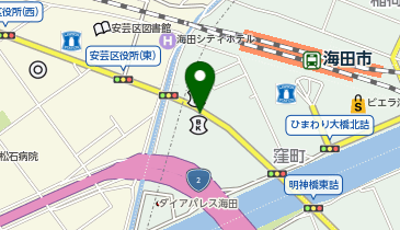 タイムズ広島銀行海田支店の地図画像