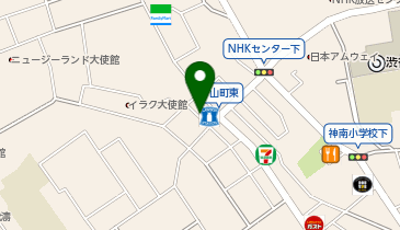 タイムズ神山町第8の地図画像