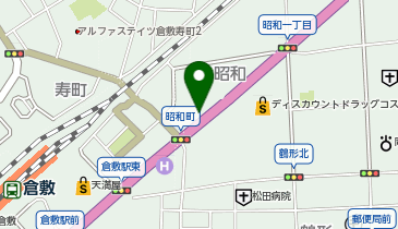 タイムズマルナカ倉敷駅前店の地図画像