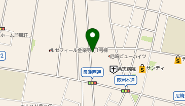 タイムズ長洲西通第3の地図画像