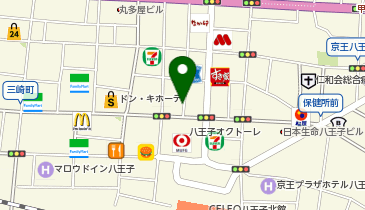 タイムズ八王子東町第4の地図画像