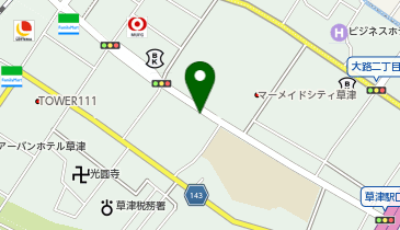 タイムズJR草津駅前第15の地図画像