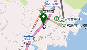 タイムズ広島銀行宮島口支店の地図画像