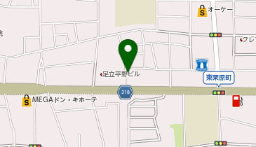 タイムズ脊椎病院の地図画像