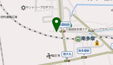 タイムズ南多摩駅前第2の地図画像