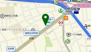 タイムズ大開1丁目の地図画像