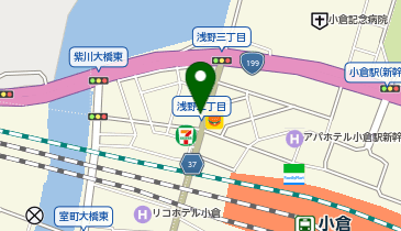 タイムズコンフォートホテル小倉の地図画像