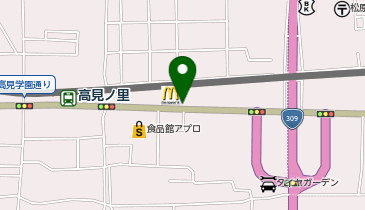 タイムズラーメン大和松原店の地図画像