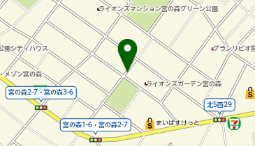 タイムズ宮の森2・5第2の地図画像