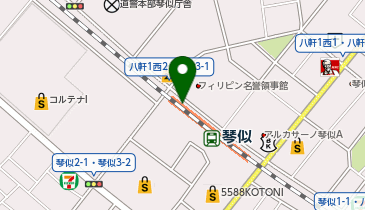 タイムズ琴似駅前第3の地図画像