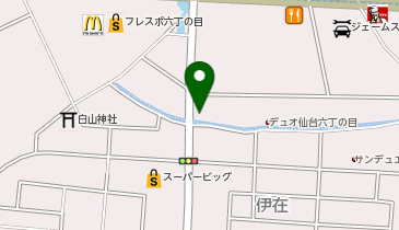 タイムズ六丁の目の地図画像