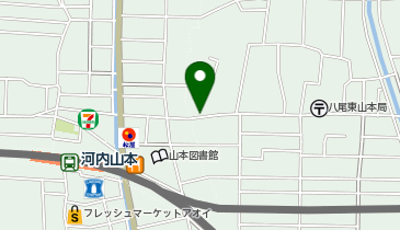 タイムズ河内山本駅前第6の地図画像