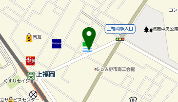 タイムズ上福岡パーキングの地図画像