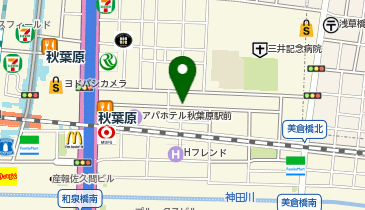 タイムズ神田佐久間町第7の地図画像