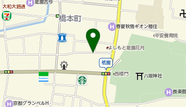 タイムズ祇園四条の地図画像