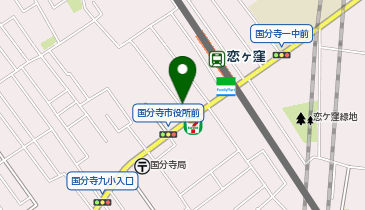 タイムズたましん恋ヶ窪支店の地図画像