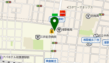 タイムズライフ神田和泉町店の地図画像