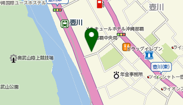 那覇中央郵便局駐車場(サウス)の地図画像