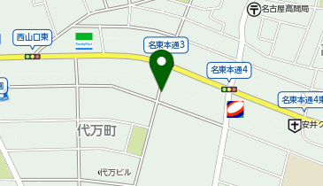 タイムズ代万町の地図画像
