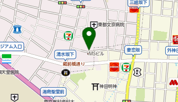 タイムズ湯島妻恋坂の地図画像