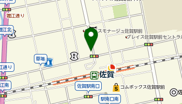 タイムズ佐賀駅前北口の地図画像