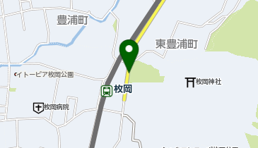 タイムズ枚岡神社の地図画像