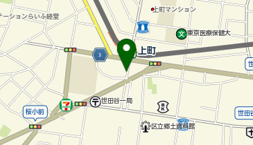 タイムズオオゼキ上町店の地図画像