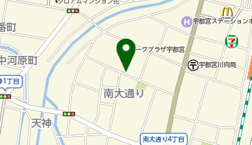 タイムズ宇都宮南大通り第4の地図画像