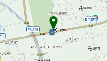 タイムズ三嶋大社の地図画像