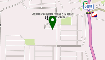 タイムズJCHO神戸中央病院専用の地図画像