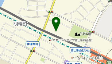 タイムズ牛島パークウエスト(P1)の地図画像