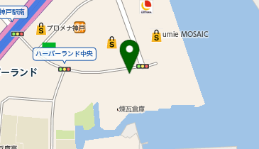 タイムズ神戸煉瓦倉庫の地図画像