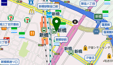 タイムズ京急しんちかの地図画像