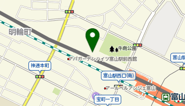 タイムズ牛島パークウエスト(P2)の地図画像