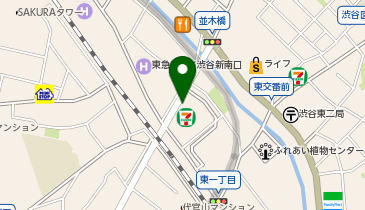 タイムズ渋谷プロパティタワーの地図画像