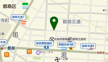 タイムズスギ薬局都島北通店の地図画像
