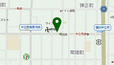タイムズスギ薬局西陣店の地図画像