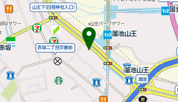 タイムズ赤坂グリーンクロスの地図画像