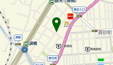 タイムズ郡元3丁目の地図画像